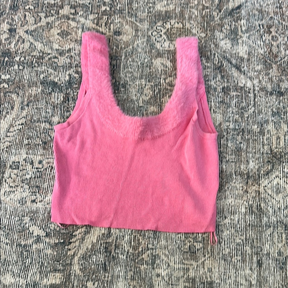 Pink Sleeveless Women's Top
